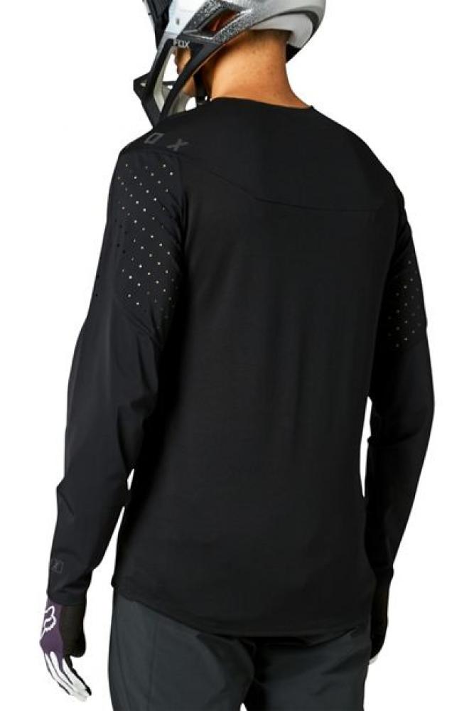 Fox Flexair Delta langärmliges Jersey black Größe M