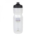 Zéfal Sense Pro 800ml auslaufsichere Sport-Trinkflasche in Grau/Grün auf weißem Hintergrund.