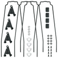 SKS Bluemels Style 56 Ersatzstreben-Set für 28\" Schutzbleche, inklusive ESC V-Adapter und Befestigungsmaterial, schwarz