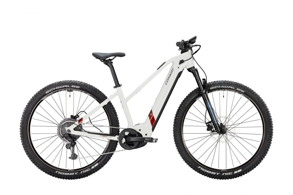 CONWAY Cairon S 8.0, Trapez, 29", pearl white /copper metallic, 11-Gang SHIMANO "XT" Mix, 53 cm / XL