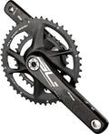 FSA Kurbelgarnitur SL-K Road Modular Supercompact 170 mm Schwarz/grau - leichte Performance-Kurbel
