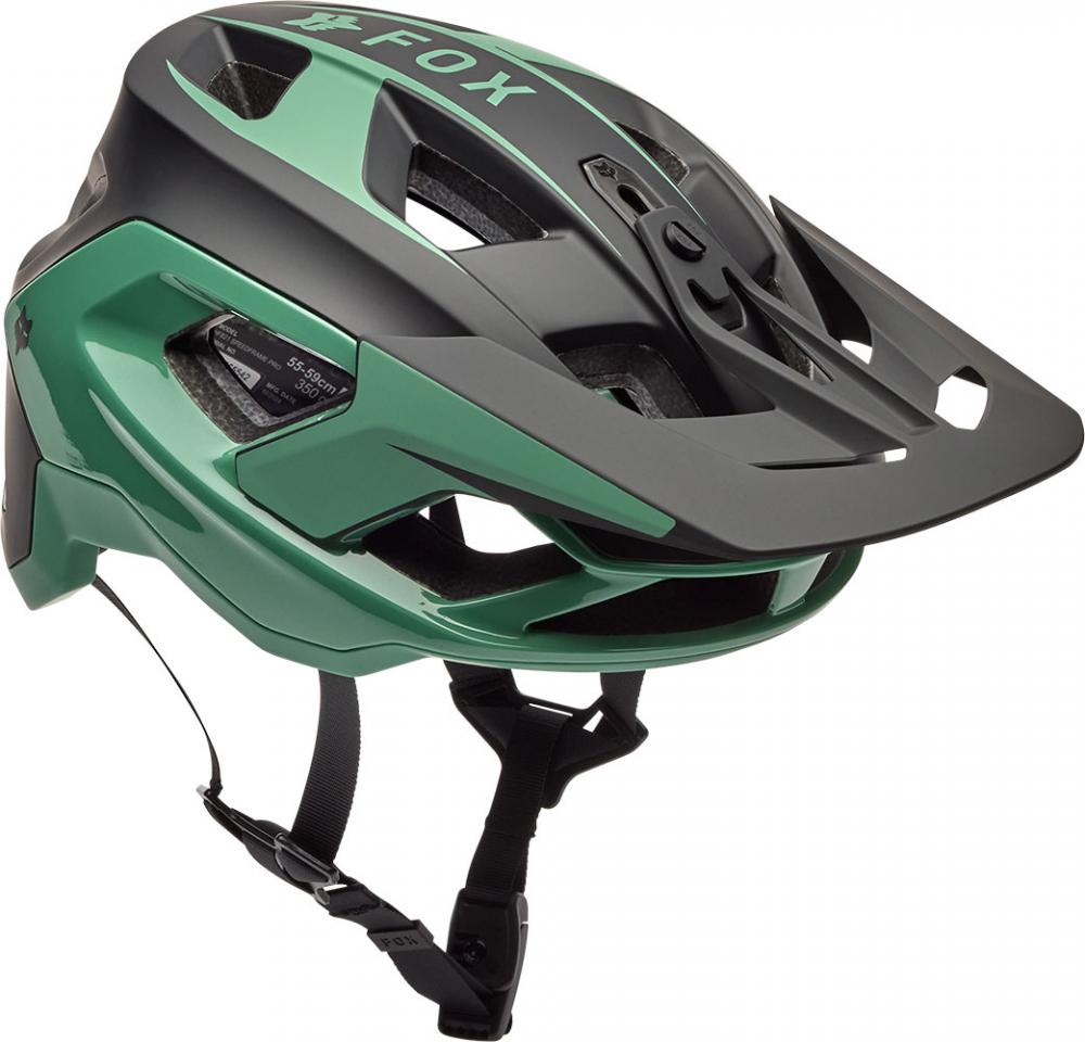 FOX Speedframe Pro Defy MTB-Helm Pine S 51-55 cm Mips Air Node