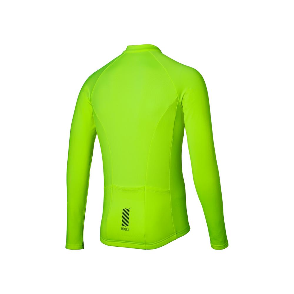BBB Cycling BBB Langarmtrikot Transition l.a. XXL l Neon - bequemes Langarm Radtrikot für Übergangswetter