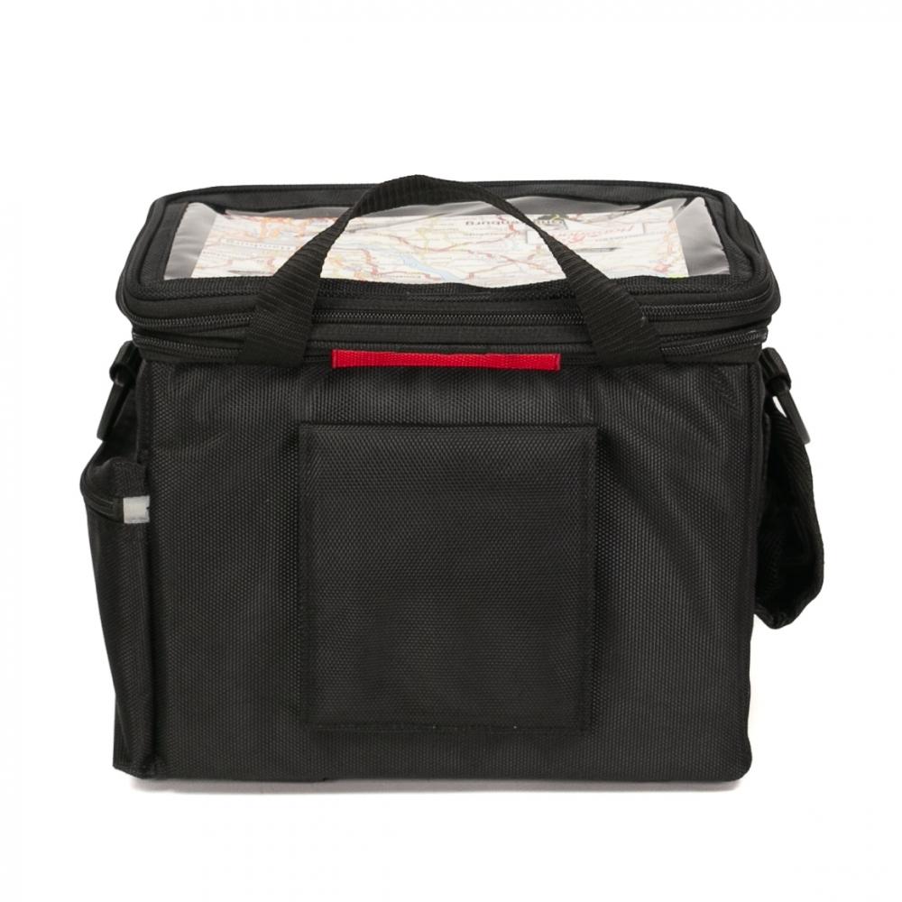 Haberland Lenkertasche 10l Max Plus schwarz - geräumige Lenkertasche mit KLICKfix