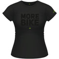 Merida T-Shirt Lady MORE BIKE Edition S Schwarz - komfortables Damen-Fahrradshirt