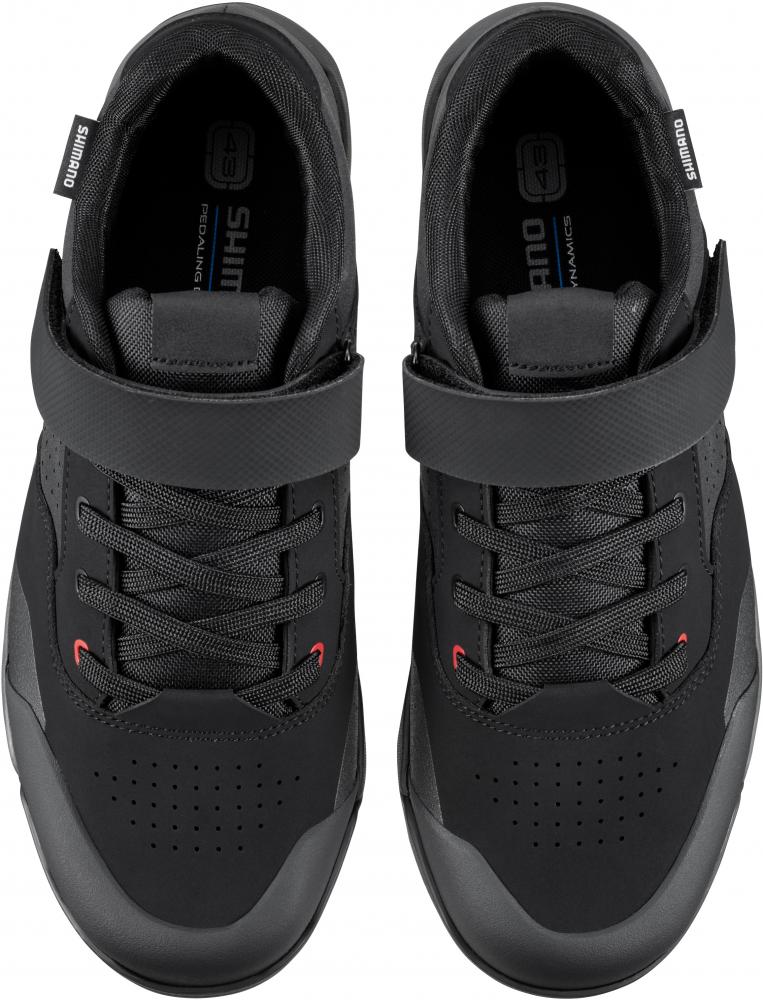 SHIMANO Fahrradschuhe GE700 MTB SPD Herren/Damen Typ - Größe 38, Schwarz