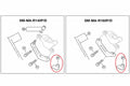 SHIMANO Schraubenlängen-Selektor, f.SMMA-R140_160P/D 140/160 mm - präzise Montagehilfe