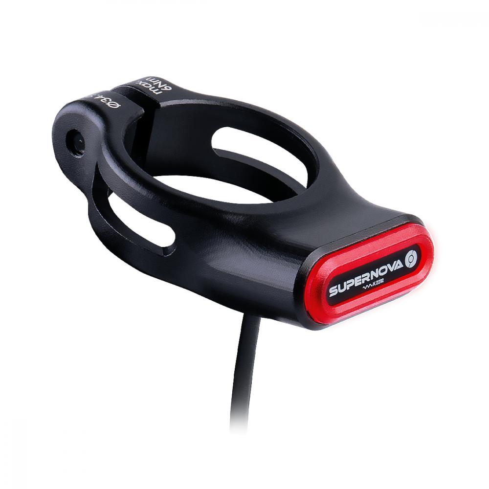 Supernova TL3 MINI SEATPOST CLAMP Rücklicht 6V 27,2 mm - kompakte Sattelstützenbeleuchtung