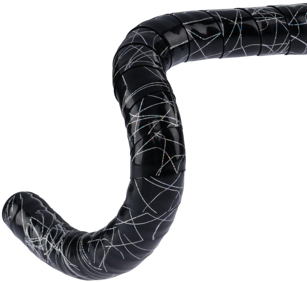 CONTEC Lenkerband "Comfort.Tacky"nSB-verpackt, PU, 200cm lang, 3cm breit, 2,5mm MaterialstärkenHochwertiges Lenkerband mit reflektierenden Elementen aus PU mit dämpfender Schaummatrix, verbessert den Komfort, reduziert Vibrationen, die glatte aber griffig