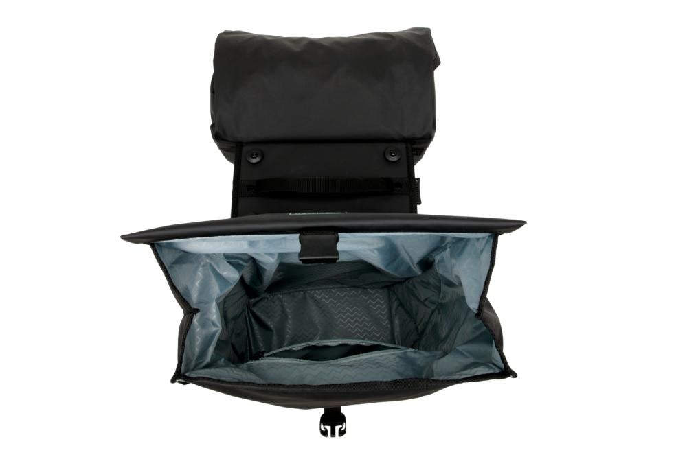 New Looxs Doppelpacktasche Leeds Double MIK 2.0 2×19L Black - geräumige Fahrrad-Gepäckträgertasche