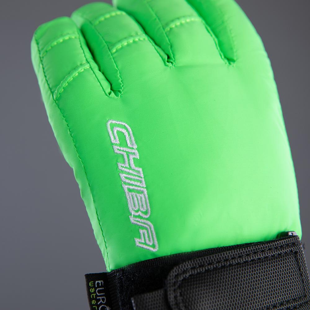 CHIBA Kids Allround Finger - Kinder Radhandschuhe, wasserdicht, apfelgrün, Größe 4