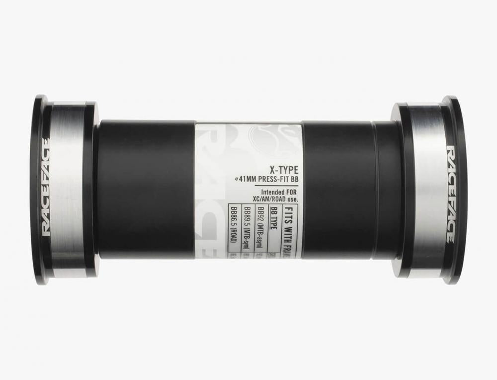 Race Face PF41 Innenlager, 104/107mm, 24mm, black - zuverlässige Performance für Pressfit-Rahmen
