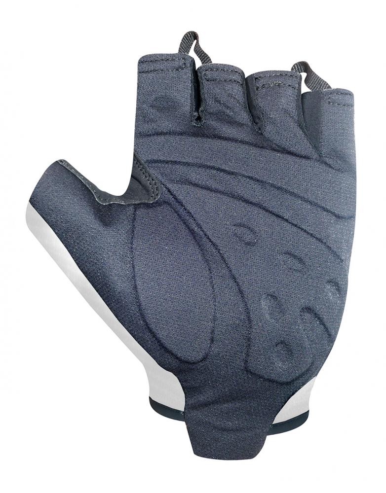 CHIBA Gel Evolution - Radhandschuhe kurzfinger, weiß, S, Gelpolsterung, atmungsaktiv