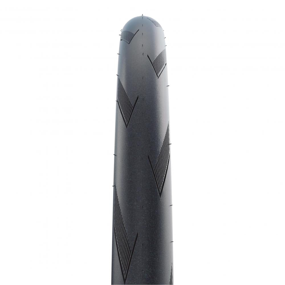 Schwalbe Pro One Aero Front Faltreifen 28x1,1 Zoll (28-622) Graphite - aerodynamischer Rennrad-Vorderreifen