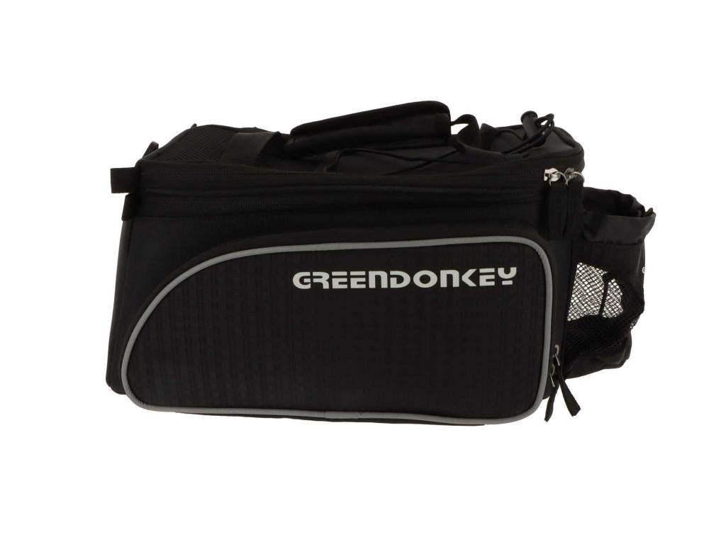 Greendonkey Gustav 1 Gepäckträgertasche mit Schultergurt