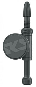 SKS Airspy TL Set 67mm: Digitaler Reifendrucksensor für Tubeless-Reifen, Echtzeitüberwachung via Bluetooth/ANT+, kompatibel mit Garmin und SKS MYBIKE-App, staub- und wasserdicht, inkl. Aluminiumventile