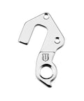 Marwi Schaltauge GH-267 inkl. Schrauben für Focus/Kalkhoff/Univega/Raleigh, Aluminium silber