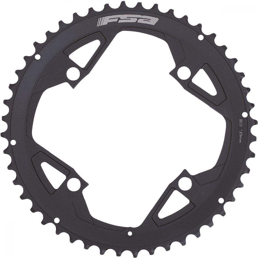 FSA Kettenblatt Road Gossamer 4-Arm 120 mm x 53 T Schwarz - Rennrad Antrieb