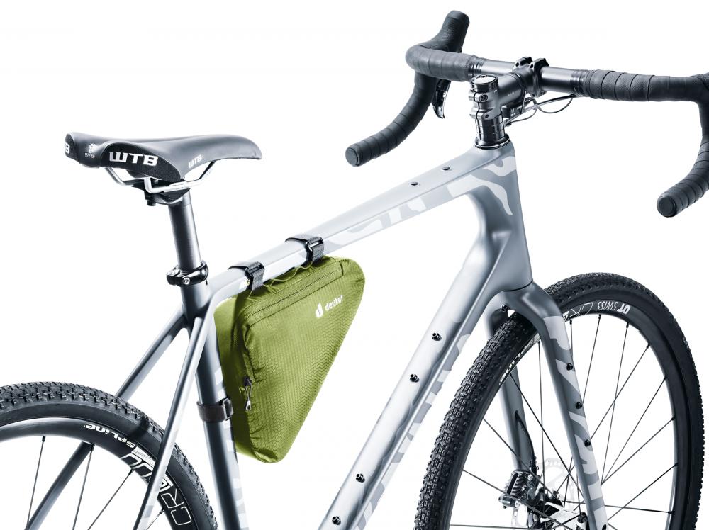 Triangle Bag 1.7 Rahmentasche Schwarz - Schlanke Fahrradtasche für Werkzeug