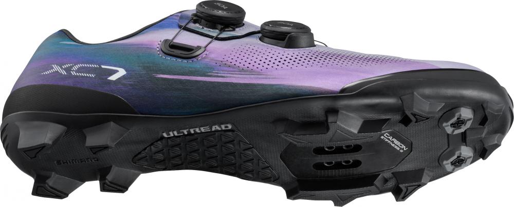 SHIMANO SHIMANO Fahrradschuhe XC703 Fahrradschuhe - SPD MTB Größe 42 breit Lila