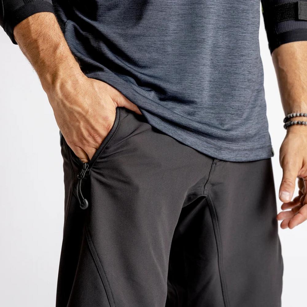 IXS Sports Division iXS Carve Evo Shorts M black - flexible MTB-Shorts mit 4-Wege-Stretch