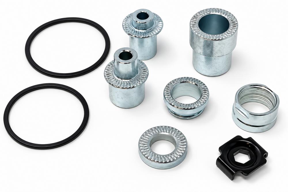 ELITE Steckachsen-Adapter-Kit 135 x 10 / 135 x 12 mm für Direct-Drive-Trainer
