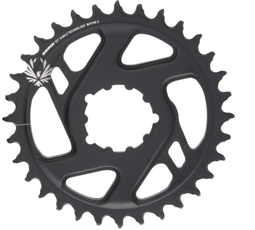 SRAM Kettenblatt X-Sync Eagle CF/Stahl 32T / 3 mm / Aluminium - 3 mm