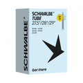 Schwalbe SCHLAUCH SV19 40/62-584/635 60mm Größe 40 - zuverlässiger Fahrradsatzschlauch - 27,5 - Fahrradschlauch