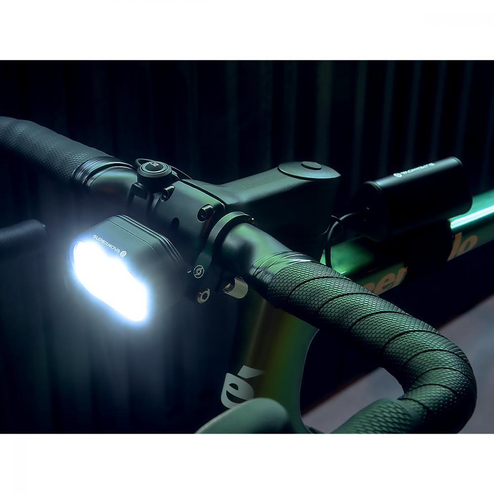 Supernova B54 Pro Batterie Scheinwerfer, StVZO - extrem heller Akkuscheinwerfer mit Fernlicht
