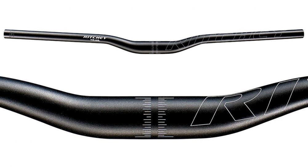 Ritchey Trail Rizer MTB-Lenker 780 mm x 20 mm, 31,8 mm Klemmung, 9° Backsweep, 2° Upsweep, Aluminium, 110 kg Belastungsgrenze, matt-schwarz