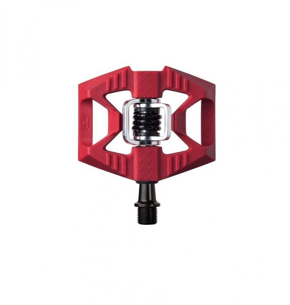 Crankbrothers Double Shot 1 Hybrid-Pedal rot-schwarz.