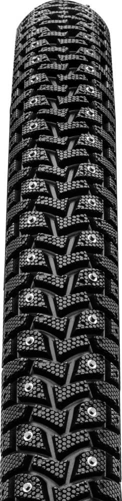 Continental Reifen Contact Spike 240 schwarz mit Spikes und griffigem Winterprofil.