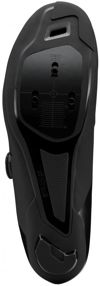 SHIMANO Fahrradschuhe RC302 Herren/Damen Road SPD-SL Fahrradschuhe Größe 41, Schwarz