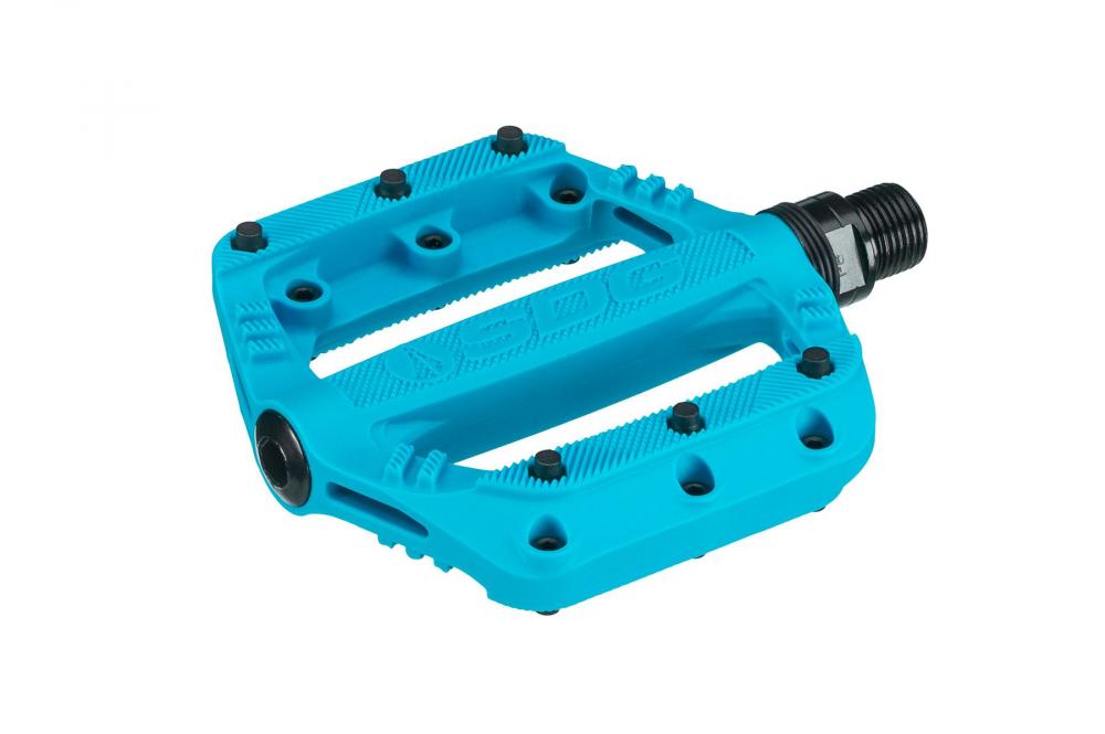 SDG Slater Jr. Pedal 90x90mm Cyan