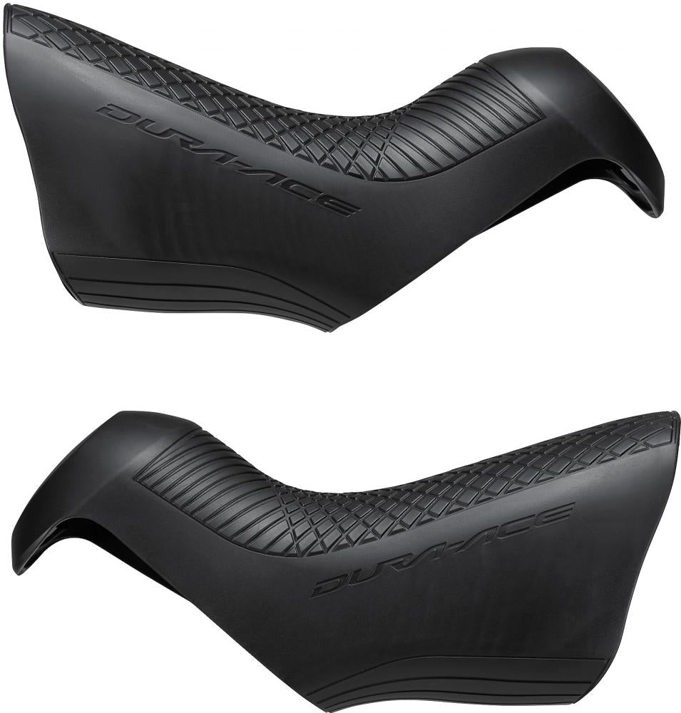 SHIMANO Griffgummi Paar ST-R9150 - ergonomische Ersatz-Hood-Gummis für STI-Hebel