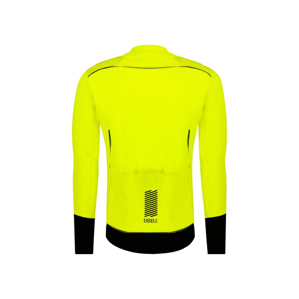 BBB Cycling BBB Jacke ColdGuard M neon gelb - warme, winddichte Winter-Radjacke