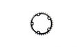 CAMPAGNOLO KETTENBLATT 10S CT 34 ZAEHNE Alu