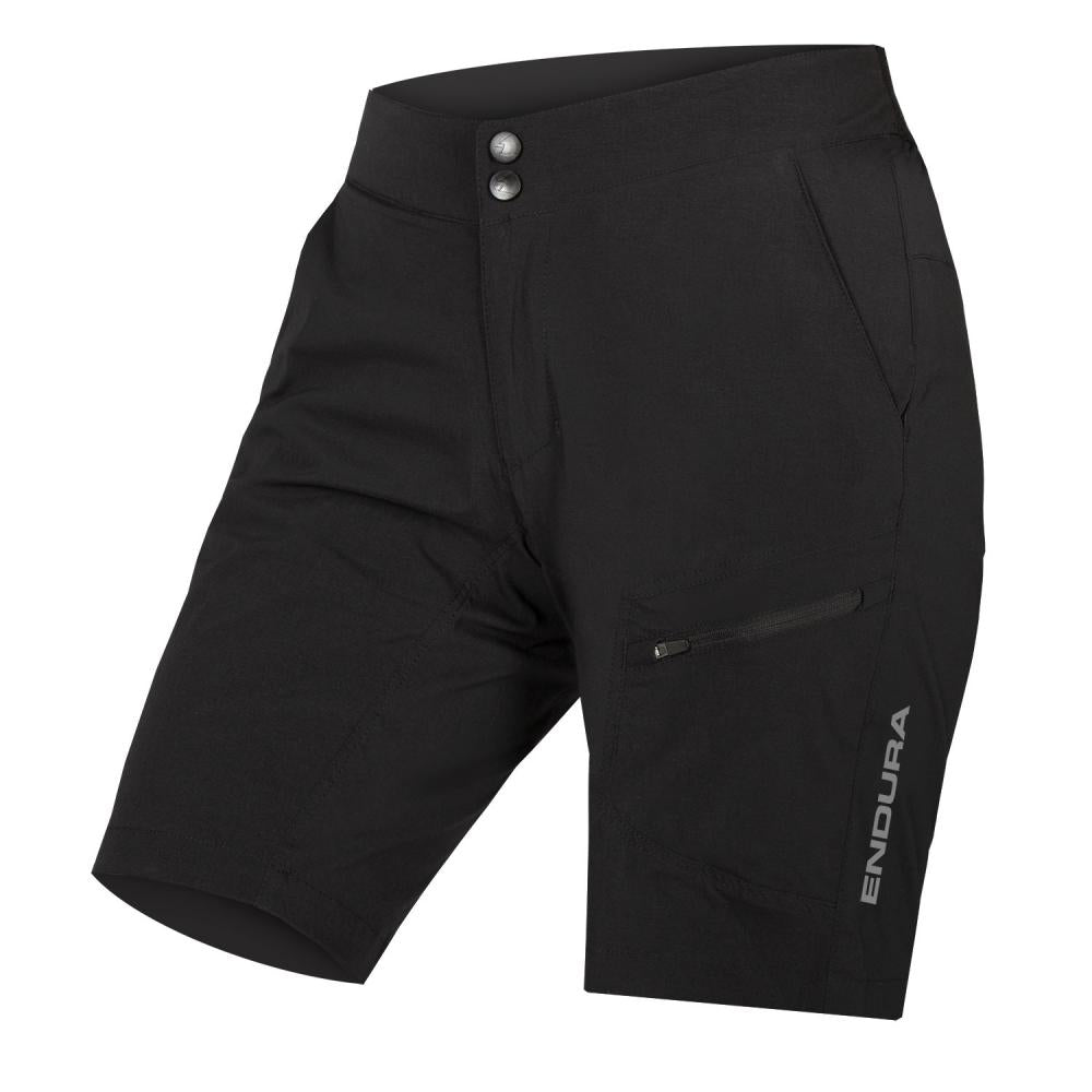 Endura Damen Hummvee Lite Shorts mit Innenhose schwarz Größe L