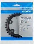 SHIMANO Kettenblatt GRX FC-RX600 30 Zähne Schwarz - präzises Schalten für Gravel-Antriebe