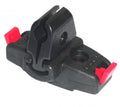 KLICKfix Seilschlosshalter mit Sattel Adapter - 6-10 mm