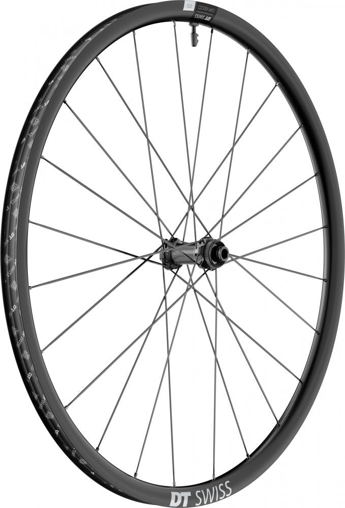 DT Swiss Laufrad GR 1600 SPLINE 29" 622 x 25 mm schwarz - vielseitiges Gravel- und Bikepacking-Laufrad