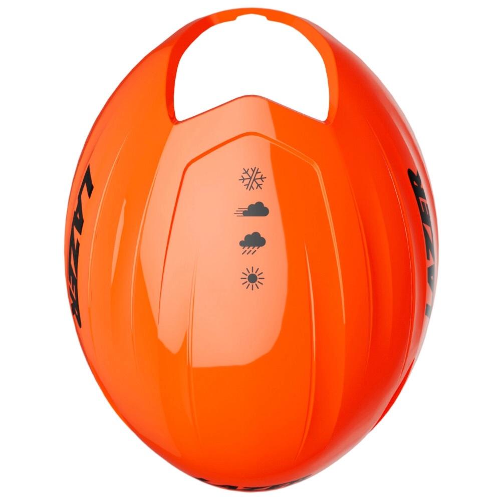 LAZER Aeroshell Z1 KinetiCore Flash Orange M - aerodynamischer Wetterschutz