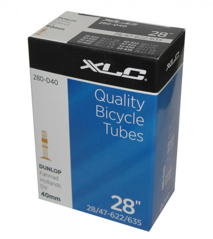 XLC Fahrradschlauch 50er Werkstattbox 27/28 x1 1/8-1.75 28/47-622/635 DV40 50S