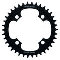 XLC E-Bike Kettenblatt für Mittelmotor, Stahl, 38 Zähne, BCD 104mm, schwarz.