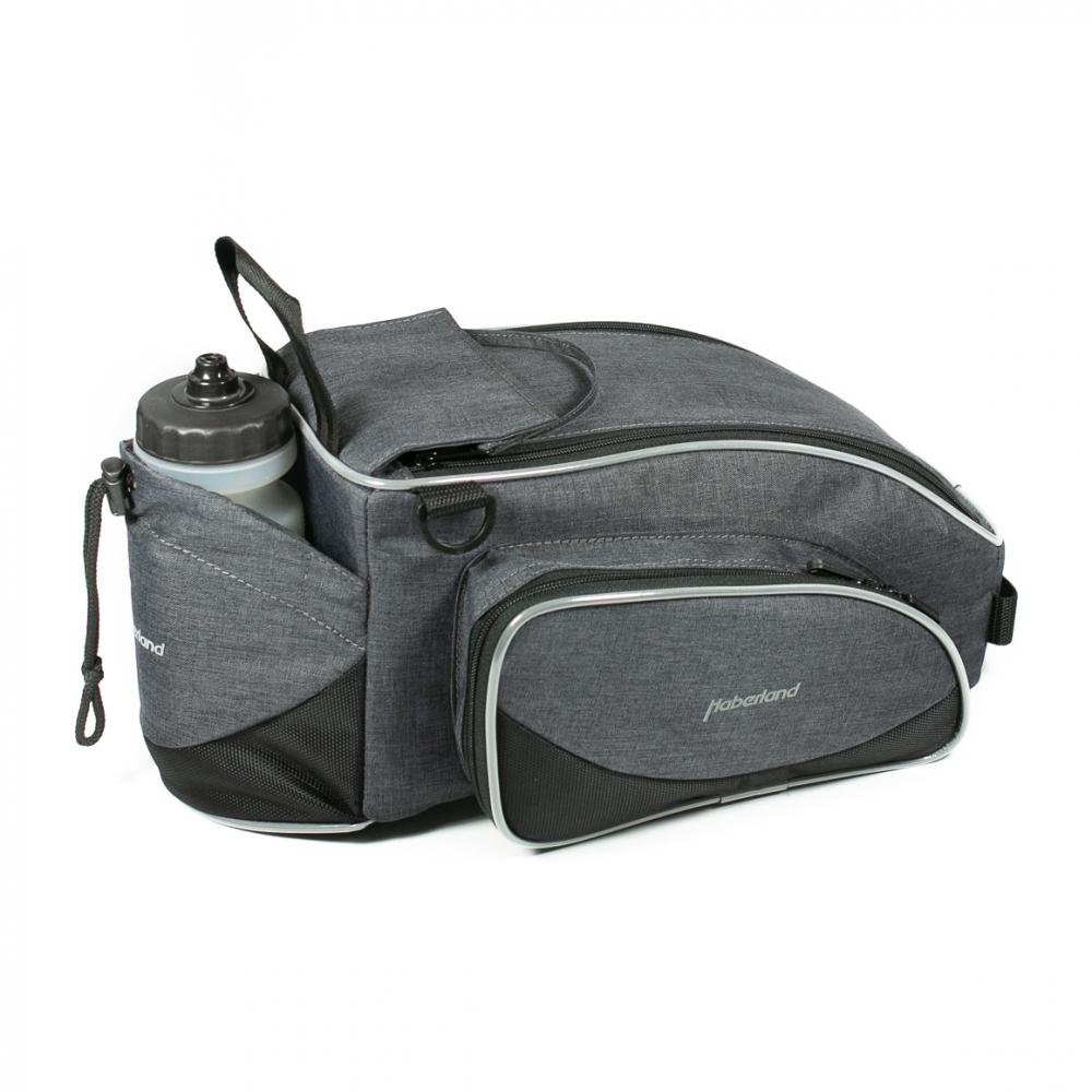 Haberland Gepäckträgeraufsatztasche Flexibag XL beige - flexible 20-Liter-Radtasche