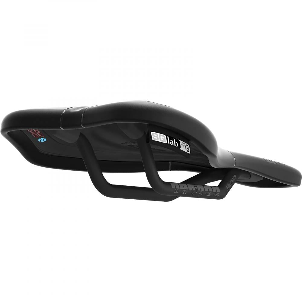 SQlab Sattel 612 ERGOWAVE® Carbon 12cm - Ergonomischer Rennradsattel