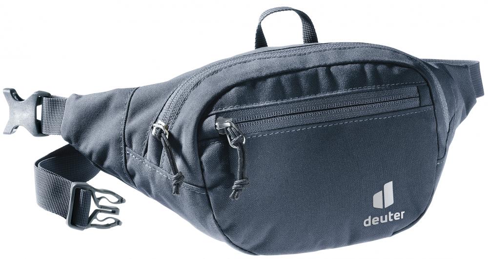 Deuter Belt I Hüfttasche 1,5 L Schwarz - Widerstandsfähige Bauchtasche für Wertsachen