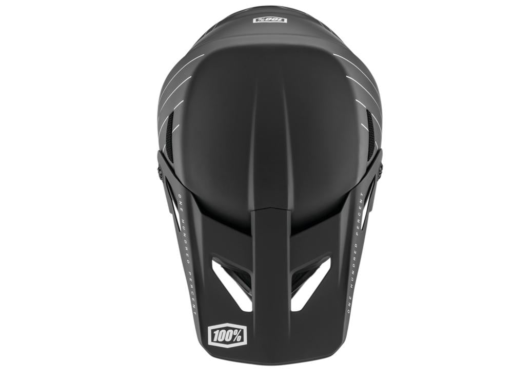 100% Status helmet XS black - leichter Fullface-Helm mit maximalem Schutz