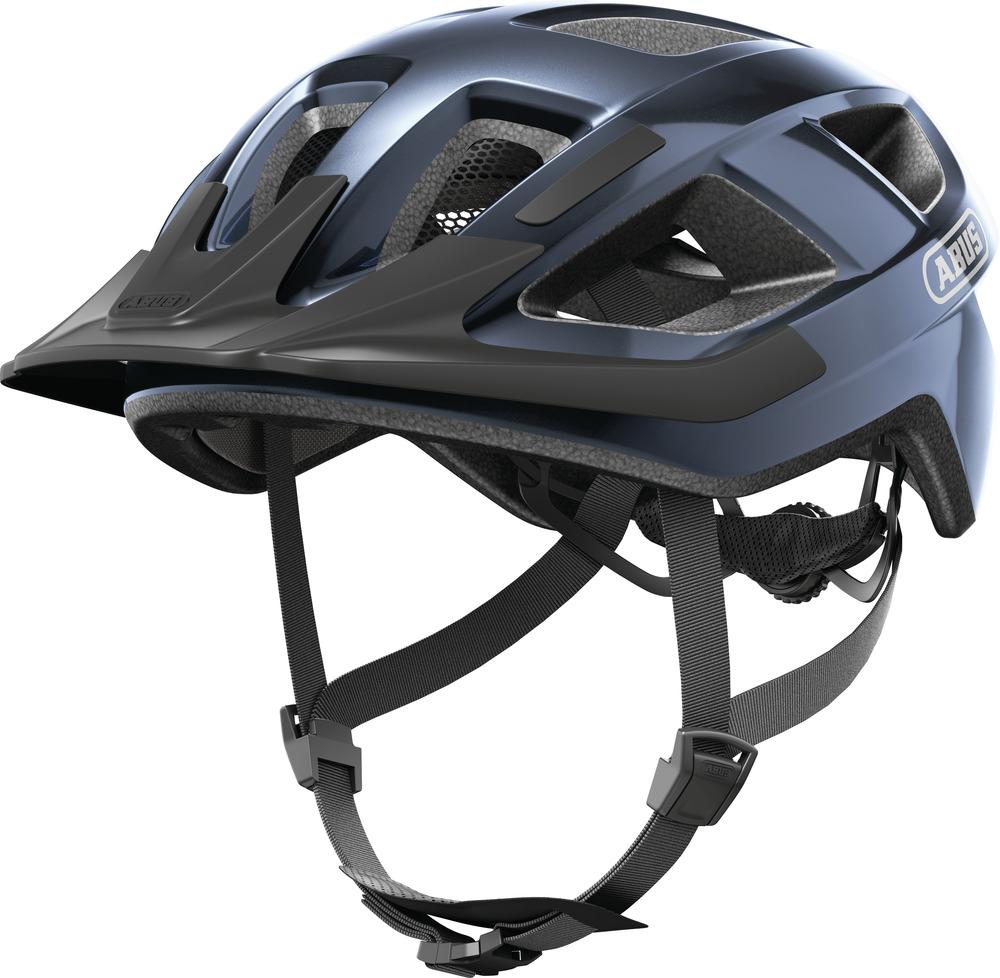 Abus Fahrradhelm Aduro 3.0 in Mitternachtsblau, Größe L 58-62cm.