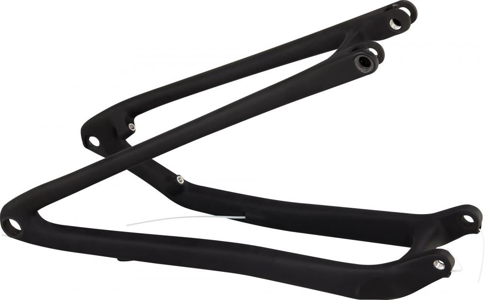 CHS MY21 SJ Carbon Hinterbau 12x148mm für S5-S6 - Satin Black/White - Rahmenadapter